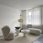 101 Copenhagen - Crown Table, Tall - Bone White - Coffee or Side Table