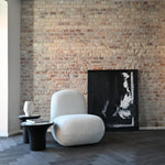 101 Copenhagen - Trumpet Table, Low - Calacatta - Coffee or Side Table