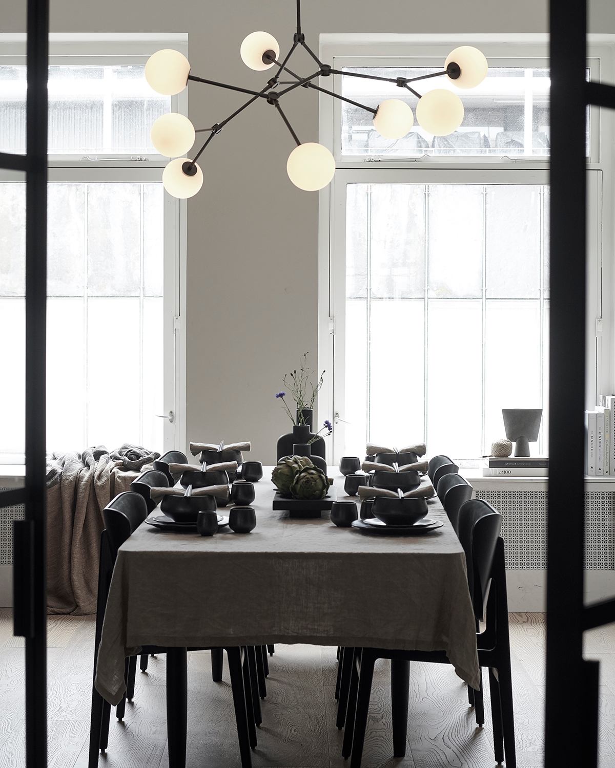 101 Copenhagen - Drop Chandelier Bulp - Grey (5m) - Chandelier