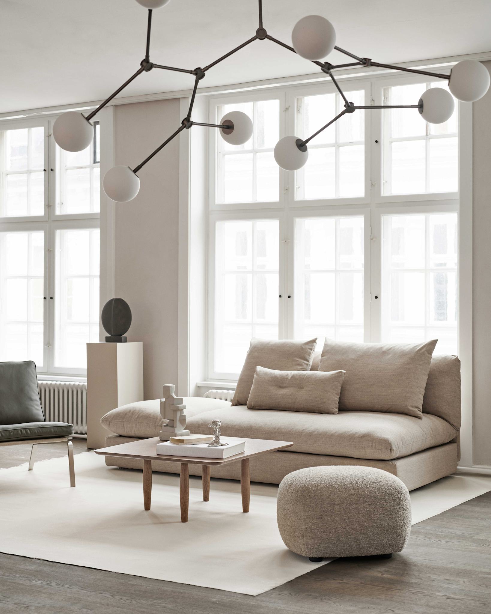 101 Copenhagen - Drop Chandelier Bulp - Grey (5m) - Chandelier