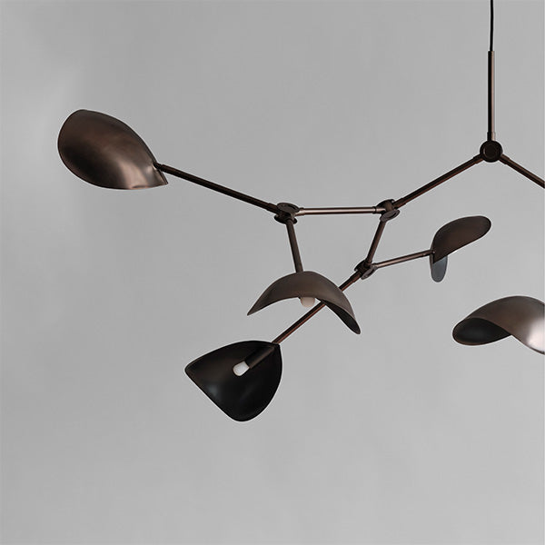 Stingray Chandelier in Broze, size Grande