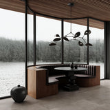 Stingray Chandelier - Bronze (5m)