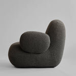 101 Copenhagen - Toe Armchair, Flat - Deep Taupe (A2635) - Armchair