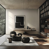 Toe Armchair, Flat - Deep Taupe (A2635)