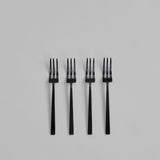 101 Copenhagen - Kogei Dessert Fork - Black - Cutlery set