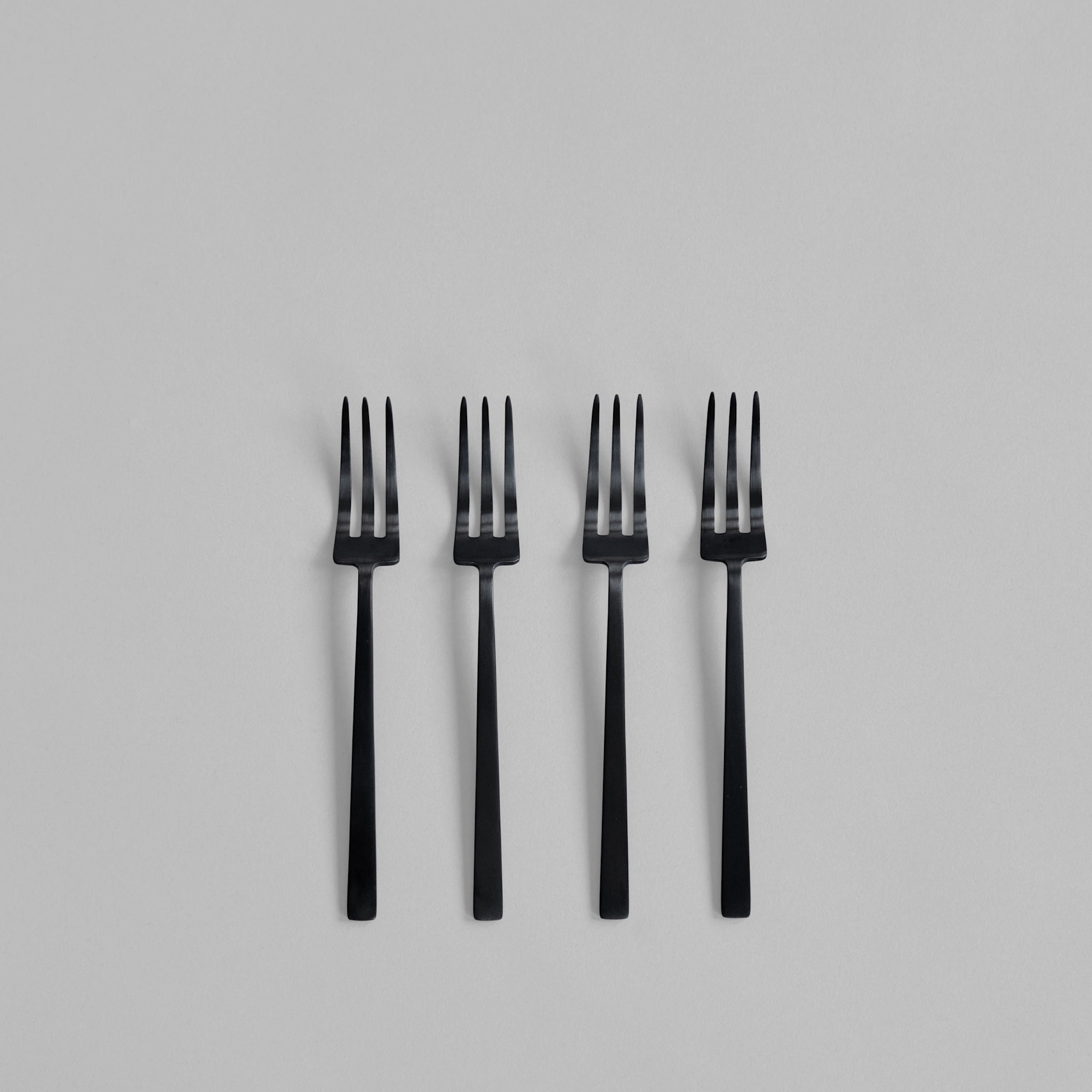 101 Copenhagen - Kogei Dessert Fork - Black - Cutlery set