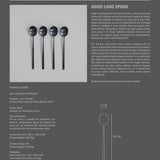 Kogei Long Spoon - Black