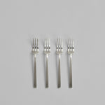 101 Copenhagen - Kogei Dessert Fork - Brushed Steel - Cutlery set