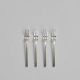 101 Copenhagen - Kogei Dessert Fork - Brushed Steel - Cutlery set