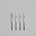 101 Copenhagen - Kogei Dessert Fork - Brushed Steel - Cutlery set