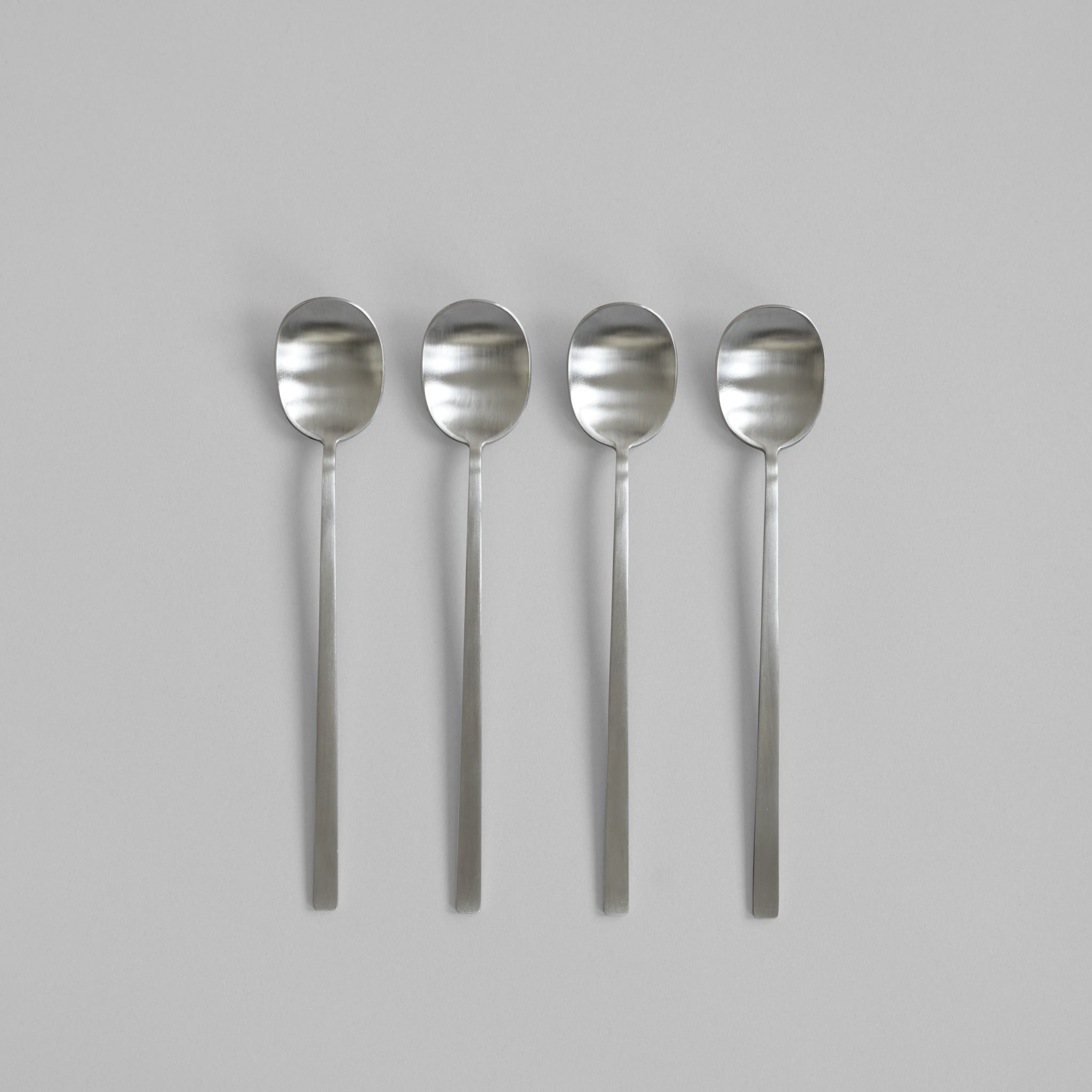 101 Copenhagen - Kogei Long Spoon - Brushed Steel - Cutlery set