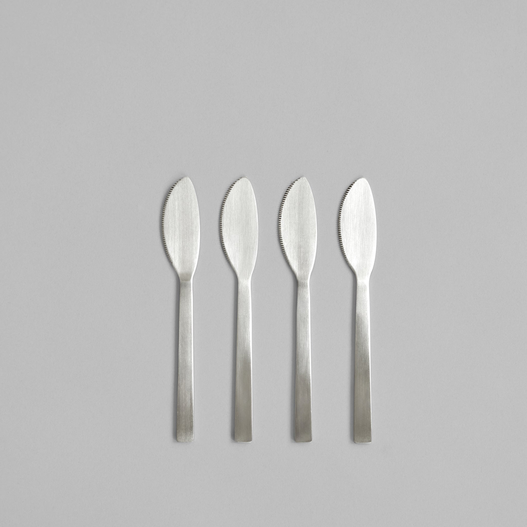 101 Copenhagen - Kogei Butter Knife - Brushed Steel - Cutlery set