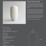 101 Copenhagen - Sunao Vase Slim, Hexa - Birch - Vase