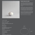 101 Copenhagen - Sunao Vase Fat, Mini - Birch - Vase