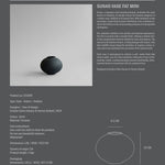 101 Copenhagen - Sunao Vase Fat, Mini - Black - Vase