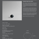 101 Copenhagen - Sunao Vase Fat, Petit - Black - Vase