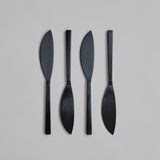 101 Copenhagen - Kogei Knife Fat - Black - Cutlery set