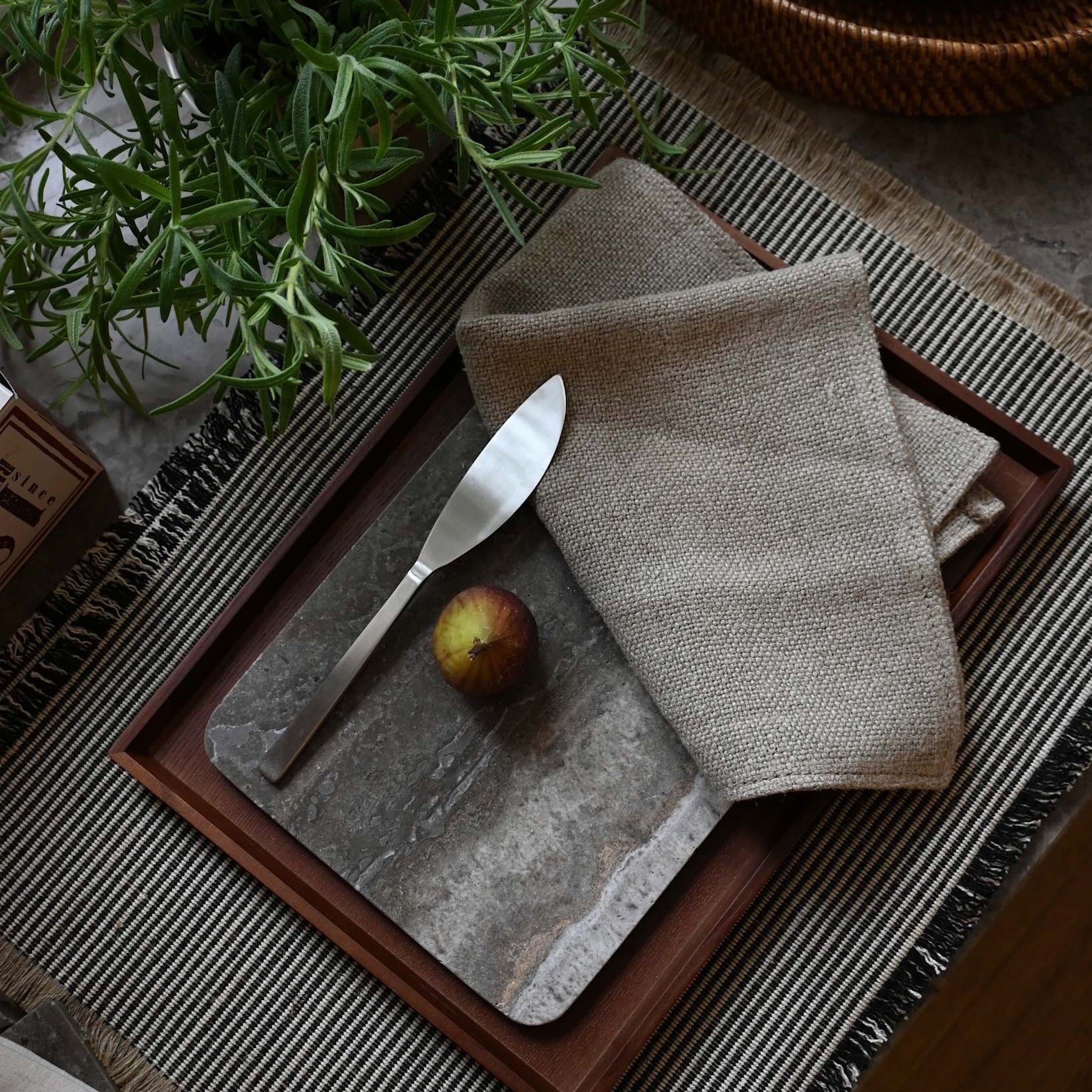 101 Copenhagen - Kogei Knife Fat - Brushed Steel - Cutlery set