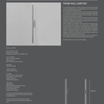 101 Copenhagen - Frame Wall Lamp, Big - Chrome - Wall Lamp