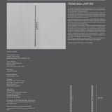 101 Copenhagen - Frame Wall Lamp, Big - Chrome - Wall Lamp