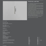 101 Copenhagen - Frame Wall Lamp, Mini - Chrome - Wall Lamp