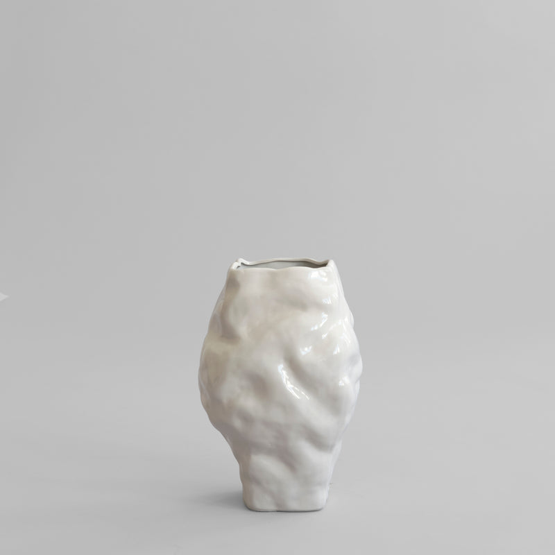 Katachi Vase, Medio - High Glaze Birch