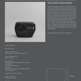 101 Copenhagen - Ishi Coffee Table, Medio - High Glaze Coffee - Coffee Table