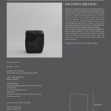 101 Copenhagen - Ishi Coffee Table, Mini - High Glaze Coffee - Coffee or Side Table