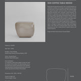 Ishi Coffee Table, Medio - Smoked Desert