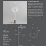 101 Copenhagen - The Moon Floor Lamp - Chrome - Floor Lamp