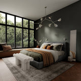 Stingray Chandelier - Chrome (5m)