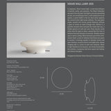Hikari Wall Lamp, Ø35 - Opal White