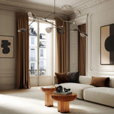 Crown Table, Tall - Caramel