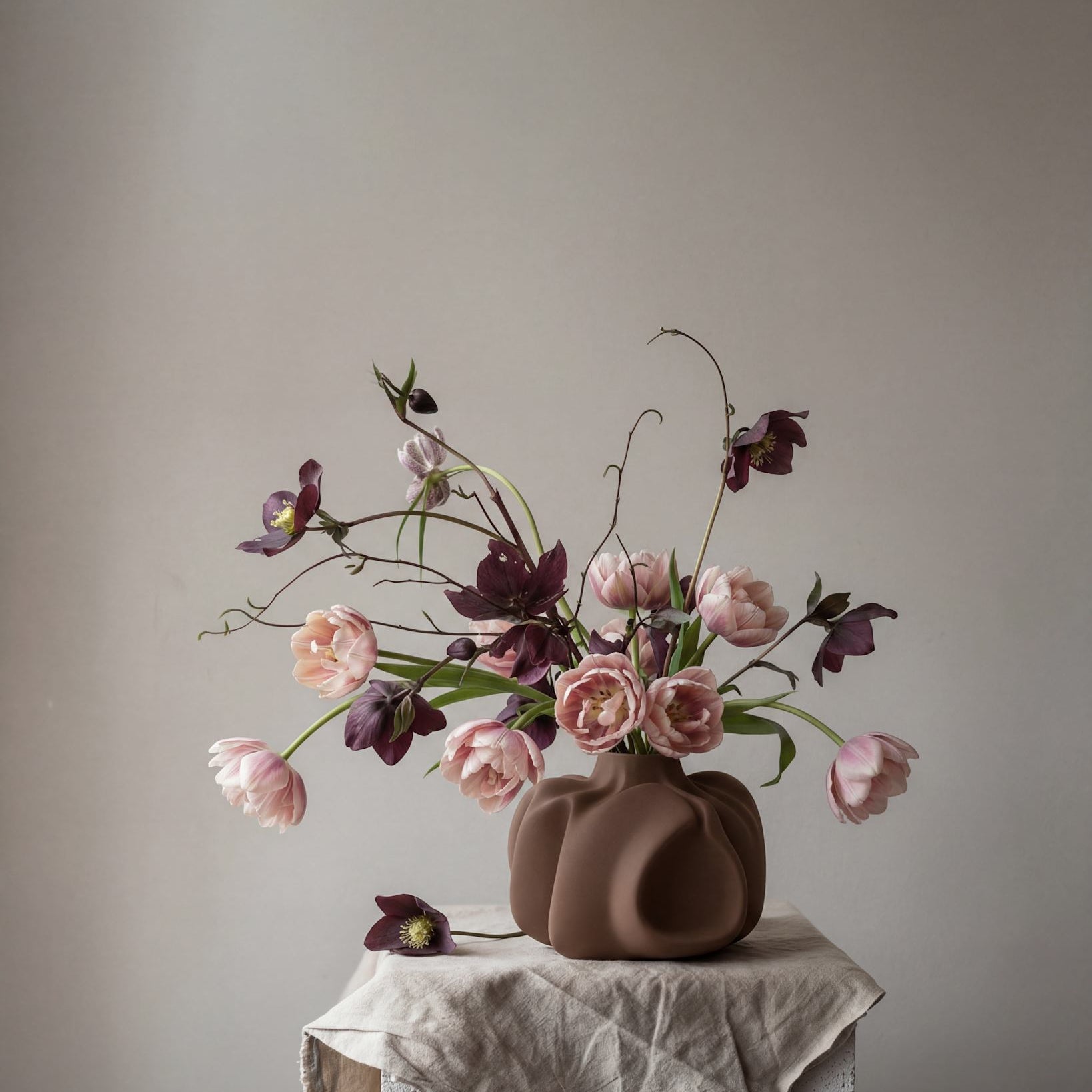 Wabi Vase, Medio - Almond