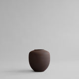 Sunao Vase, Medio - Chocolate Brown