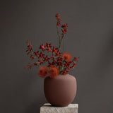 Sunao Vase, Medio - Almond