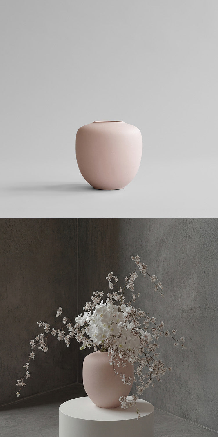 Mini Sunao Vase in a dusty Rose