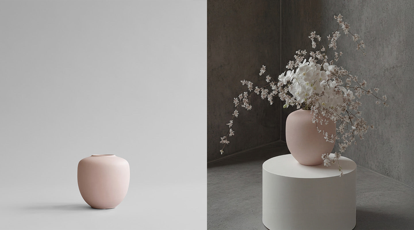 Mini Sunao Vase in a dusty Rose