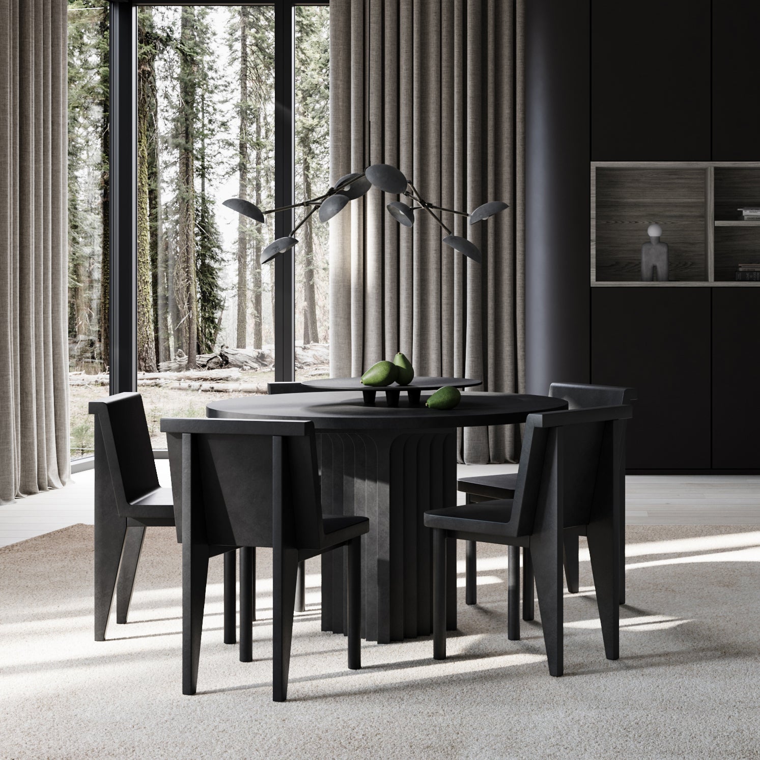 101 Copenhagen Arc dining table