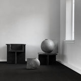 101 Copenhagen - Offset Vase, Big - Dark Grey - Vase