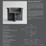 101 Copenhagen - Brutus Lounge Chair - Dark Grey - Lounge Chair