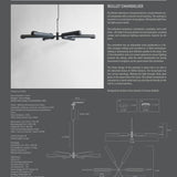 101 Copenhagen - Bullet Chandelier - Bronze - Archive