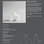 101 Copenhagen - Cobra Vase Uno, Medio - Bubble White - Vase