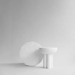 101 Copenhagen - Crown Table, Low - Bone White - Coffee or Side Table