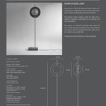 101 Copenhagen - Dawn Floor Lamp - Oxidized - Floor Lamp