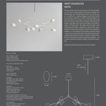 101 Copenhagen - Drop Chandelier - White (5m) - Chandelier