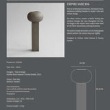 101 Copenhagen - Empire Vase, Big - Dark Grey - Vase