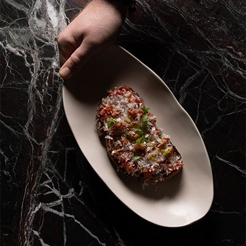 Fume and 101 Copenhagen collab Food on Native Tray