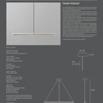 101 Copenhagen - Frame Pendant Lamp - Chrome - Pendant Lamp