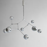 101 Copenhagen - Drop Chandelier Globe - Chrome (5m) - Chandelier